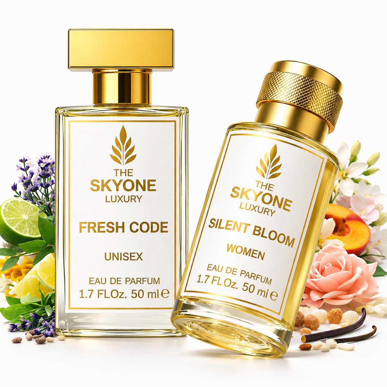 Fresh Code + Silent Bloom – Duo Edition (2 × 50 ml EDP)